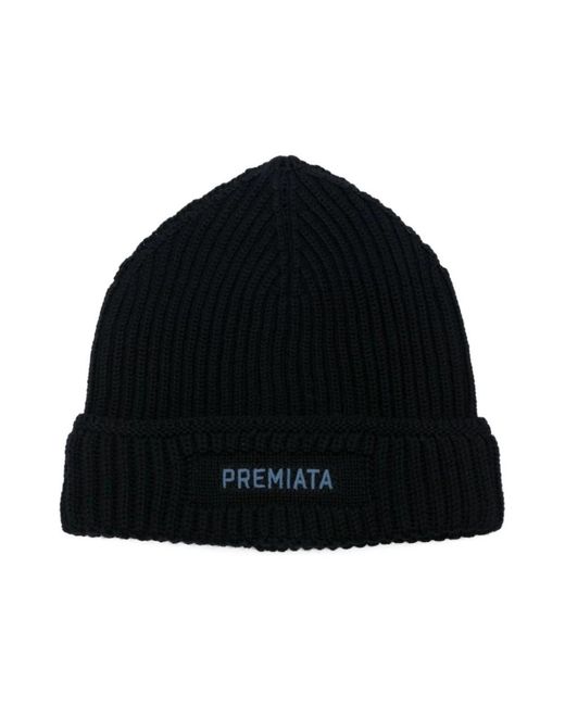 Beanies di Premiata in Black da Uomo