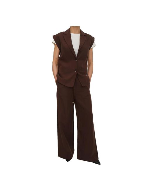 Liu Jo Brown Vests