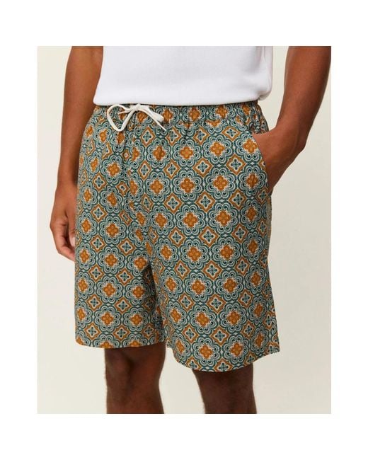 Les Deux Green Beachwear for men