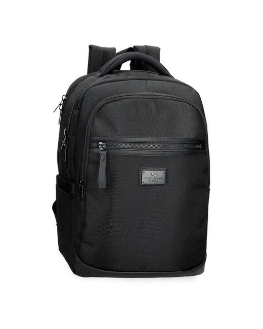 Pepe Jeans Laptop-Rucksack Mit Usb-Anschluss in Black für Herren