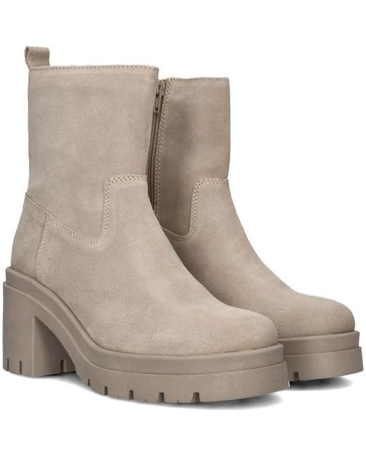 Lina Locchi Brown Wildleder Stiefeletten L1201