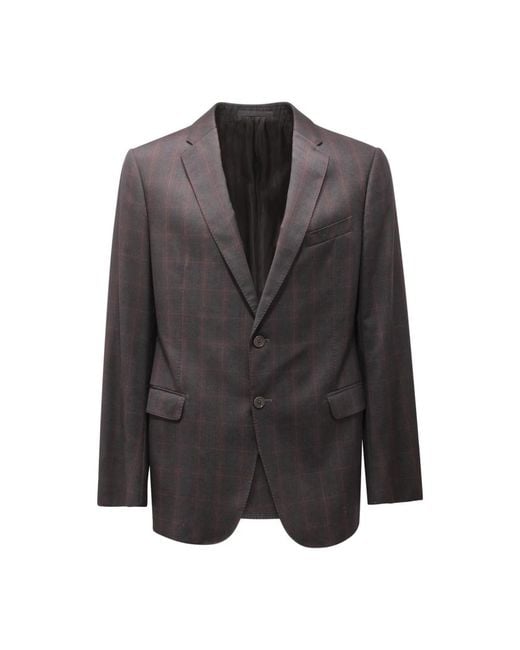 Armani Gray Blazers for men