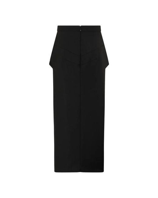 Givenchy Black Midi Skirts