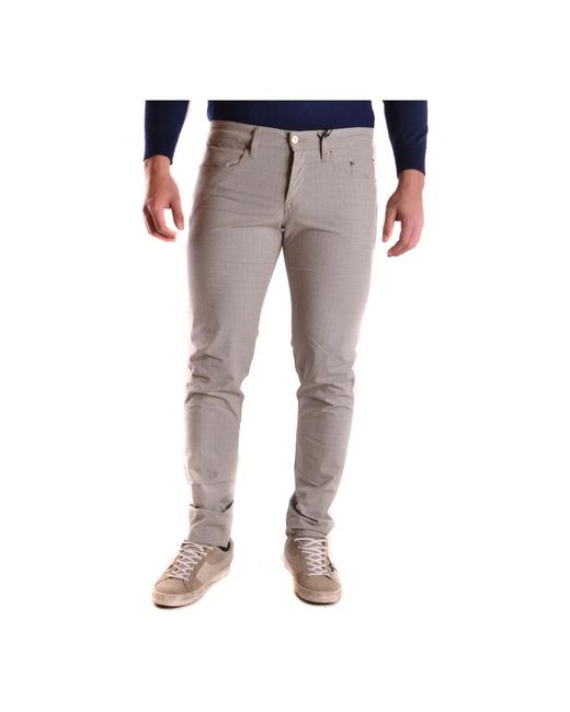 Siviglia Gray Slim Fit Jeans for men