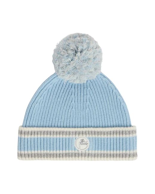 Fusalp Pompon Beanie in het Blue
