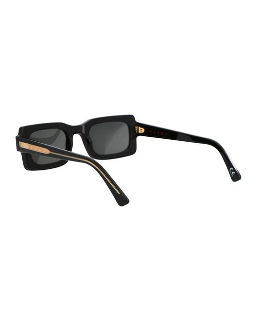 Marni Polarisierte lake vostok sonnenbrille in Black für Herren