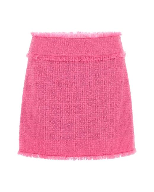 Short Skirts Dolce & Gabbana de color Pink