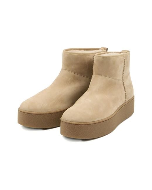 Winter Boots di Hogan in Natural