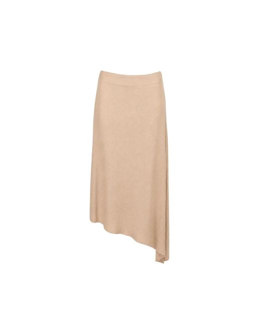 Peserico Natural Midi Skirts
