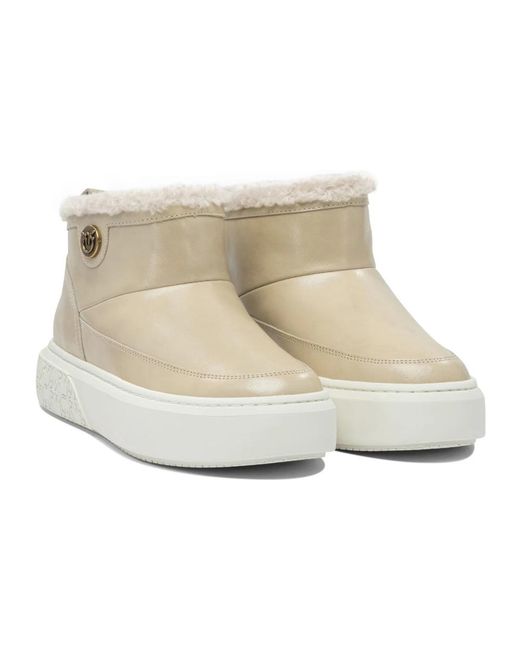 Pinko Natural Winter Boots