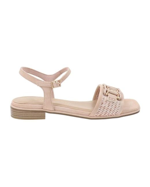 Flat Sandals Marco Tozzi en coloris Pink