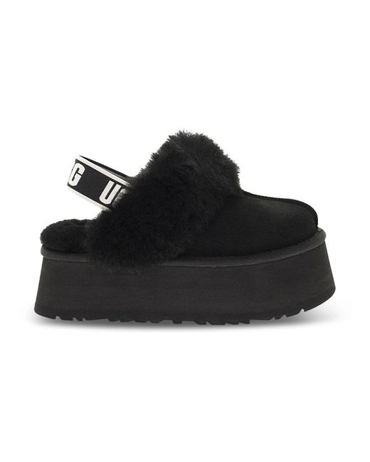 Flat Sandals Ugg de color Black