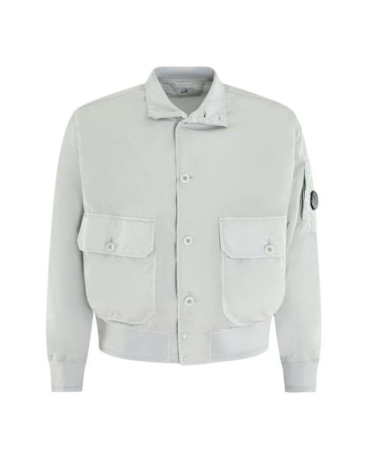 C P Company Chrome-R Grüne Jacke in Gray für Herren