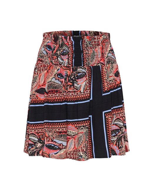 Saint Tropez Red Short Skirts