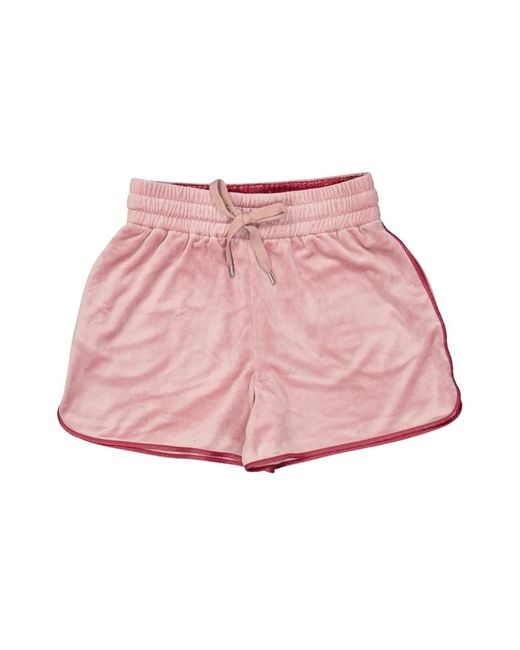 Short in velluto di Moncler in Pink