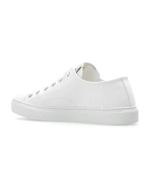 Vivienne Westwood White 'Plimsoll Low Top 2.0' Sneaker