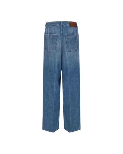Marni Blue Wide Jeans for men