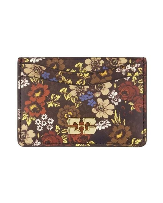 Ganni Metallic Wallets & Cardholders