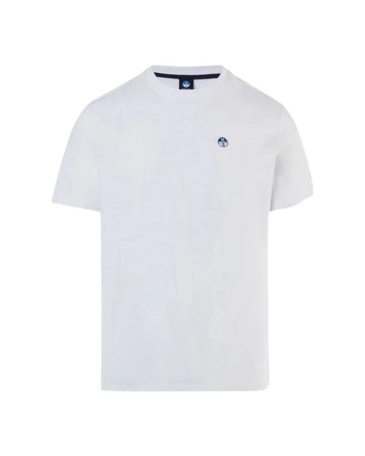 North Sails White T-Shirts for men