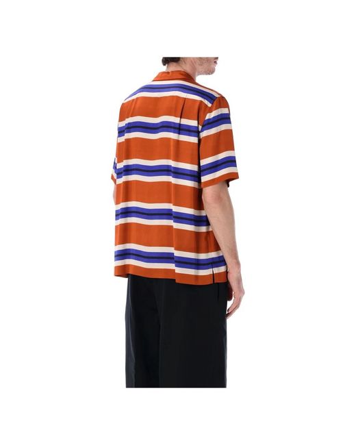 Dries Van Noten Black Short Sleeve Shirts for men