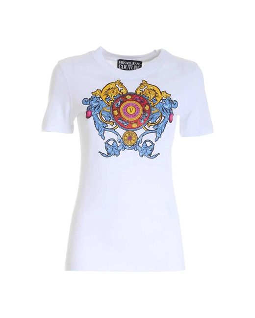 Versace Jeans Couture White T-Shirts