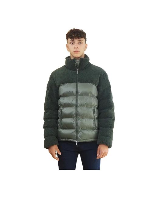 Ciesse Piumini Jassen ,Groen ,Nylon Thyme Puffer Jacket in het Green voor heren