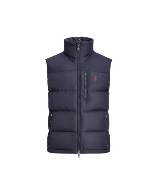 Polo Ralph Lauren Mouwloze Puffer Jacket in het Blue voor heren