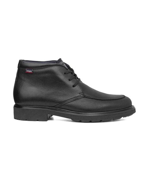 Callaghan Black Lace-Up Boots for men