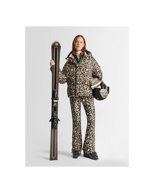 Fusalp Black Leopard Daunenjacke