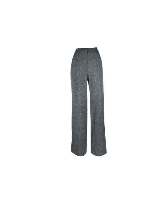 Ermanno Scervino Blue Wide Trousers