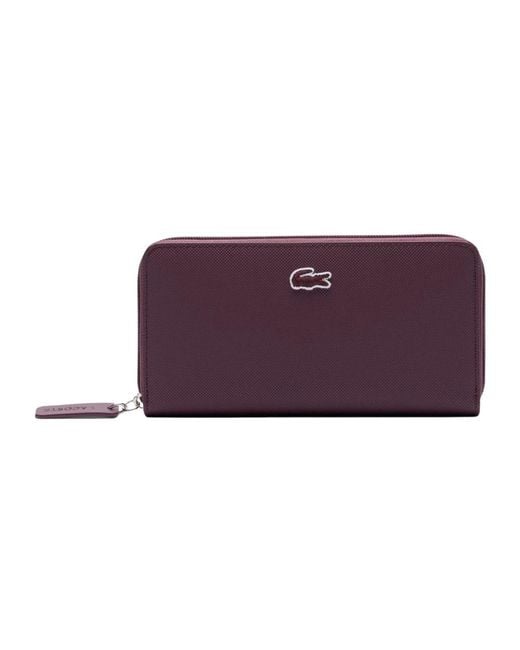 Wallets & Cardholders Lacoste de color Purple