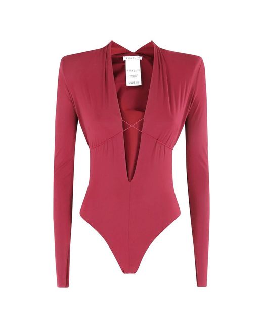 Amazuìn Bodysuit in het Red