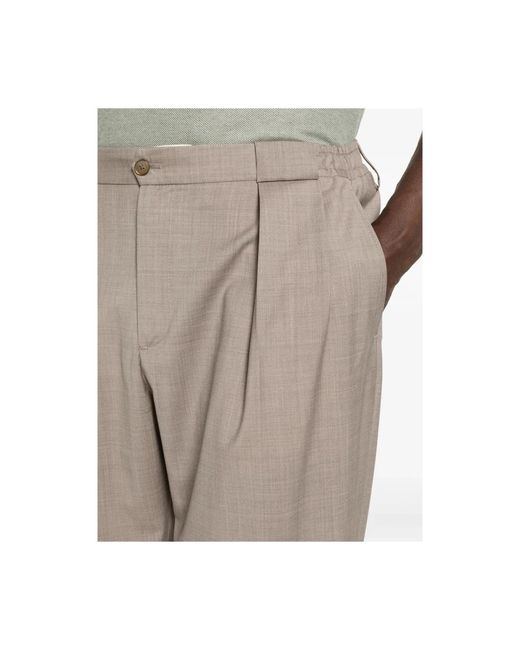 BRIGLIA Natural Slim-Fit Trousers for men
