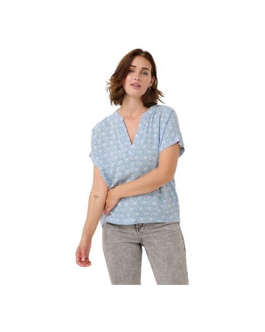 Kaffe Kaano Blouse in het Blue