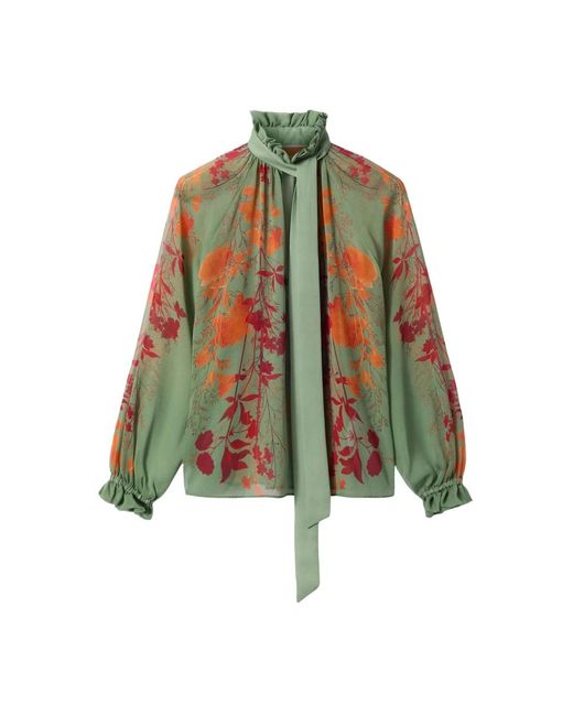 Blouses LaDoubleJ de color Green