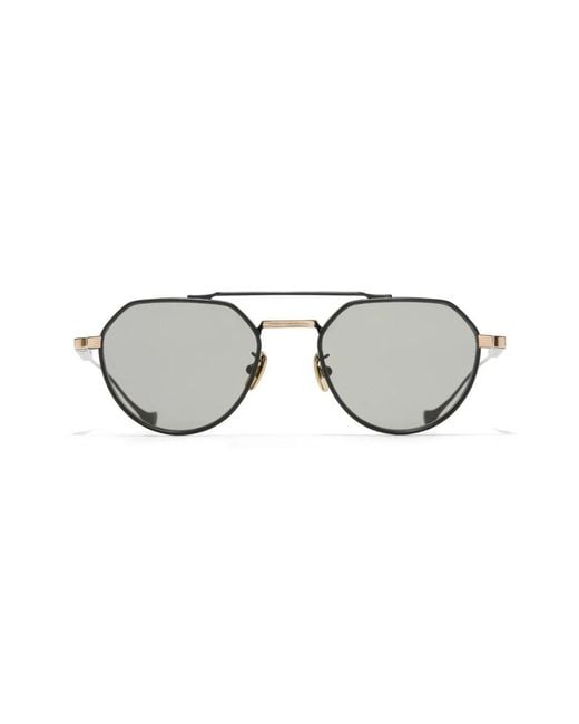 Cutler & Gross Metallic Sunglasses