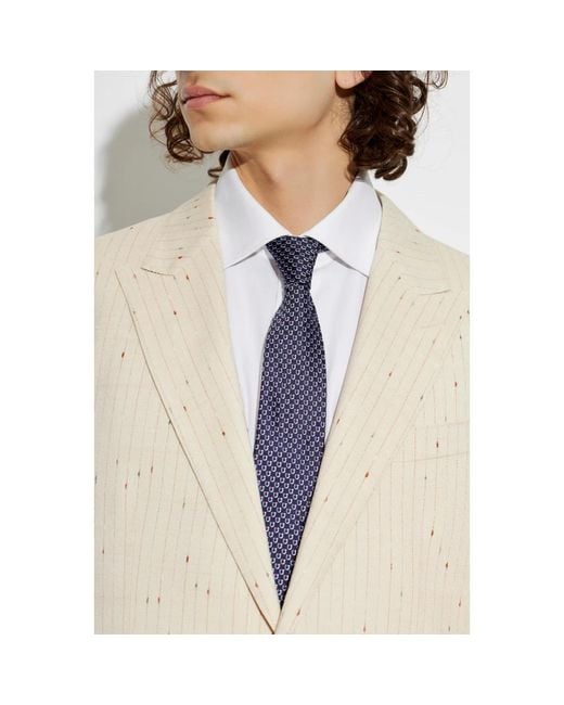 Ferragamo Blue Ties for men