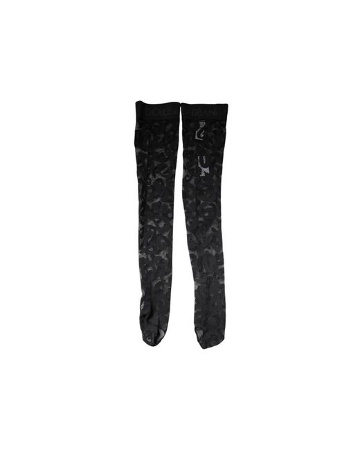 Socks Dolce & Gabbana de color Black