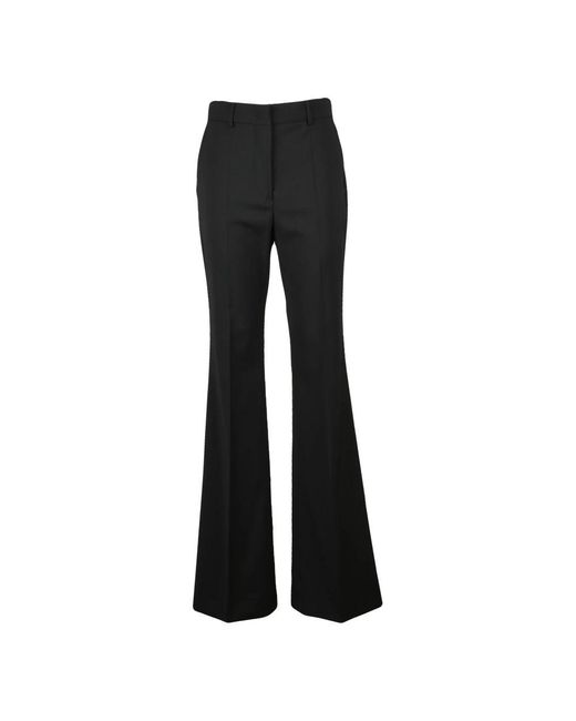 Sportmax Black Wide Trousers