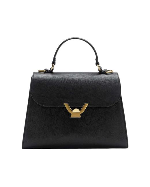 Coccinelle Black Leather Women Handbag