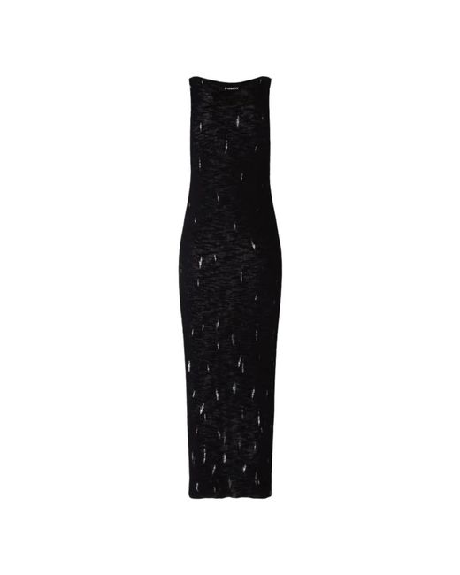Pinko Maxi Jurken in het Black