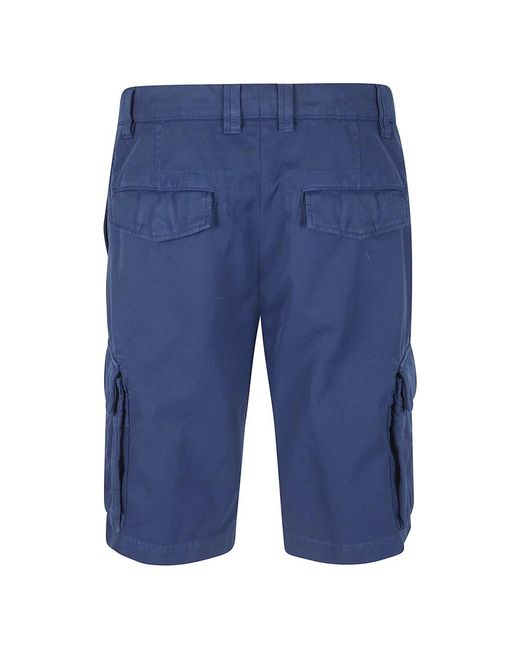 Brunello Cucinelli Blue Casual Shorts for men