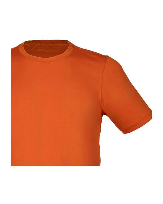 Gran Sasso Orange T-Shirts for men