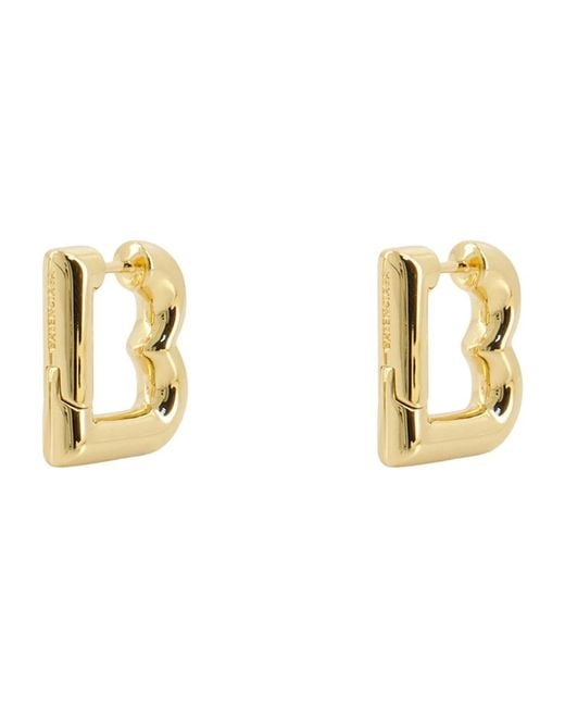 Balenciaga Metallic Earrings