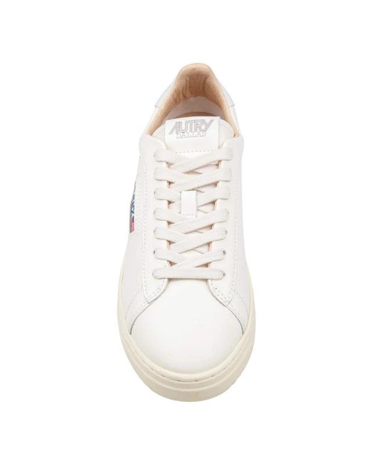 Autry White Sneakers for men