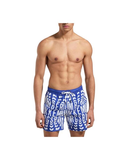 Bikkembergs Blue Beachwear for men