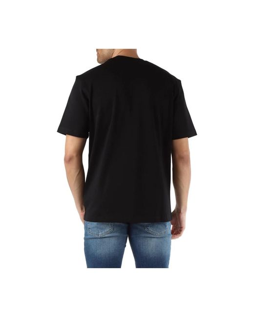 Antony Morato Relaxed fit baumwoll-t-shirt mit logo in Black für Herren