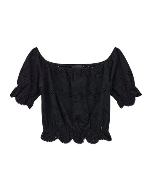 Guess Black Blouses