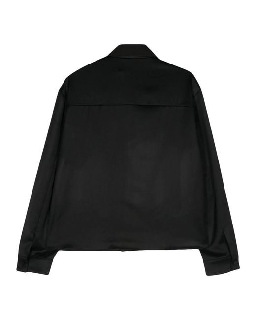 Winnie NY Jassen ,Zwart ,Wol Zwarte Anthony Blouson Jas in het Black voor heren