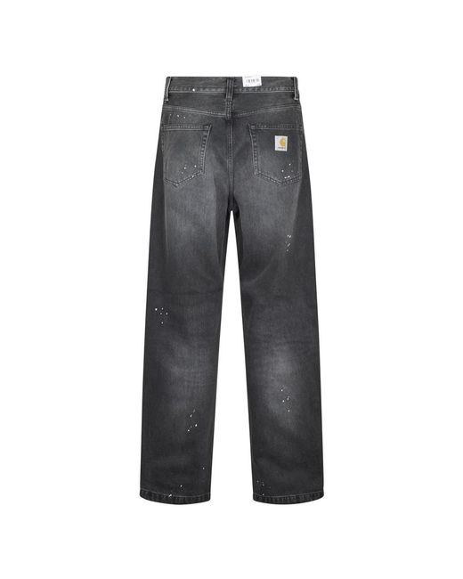 Carhartt Gray Straight Fit Jeans for men